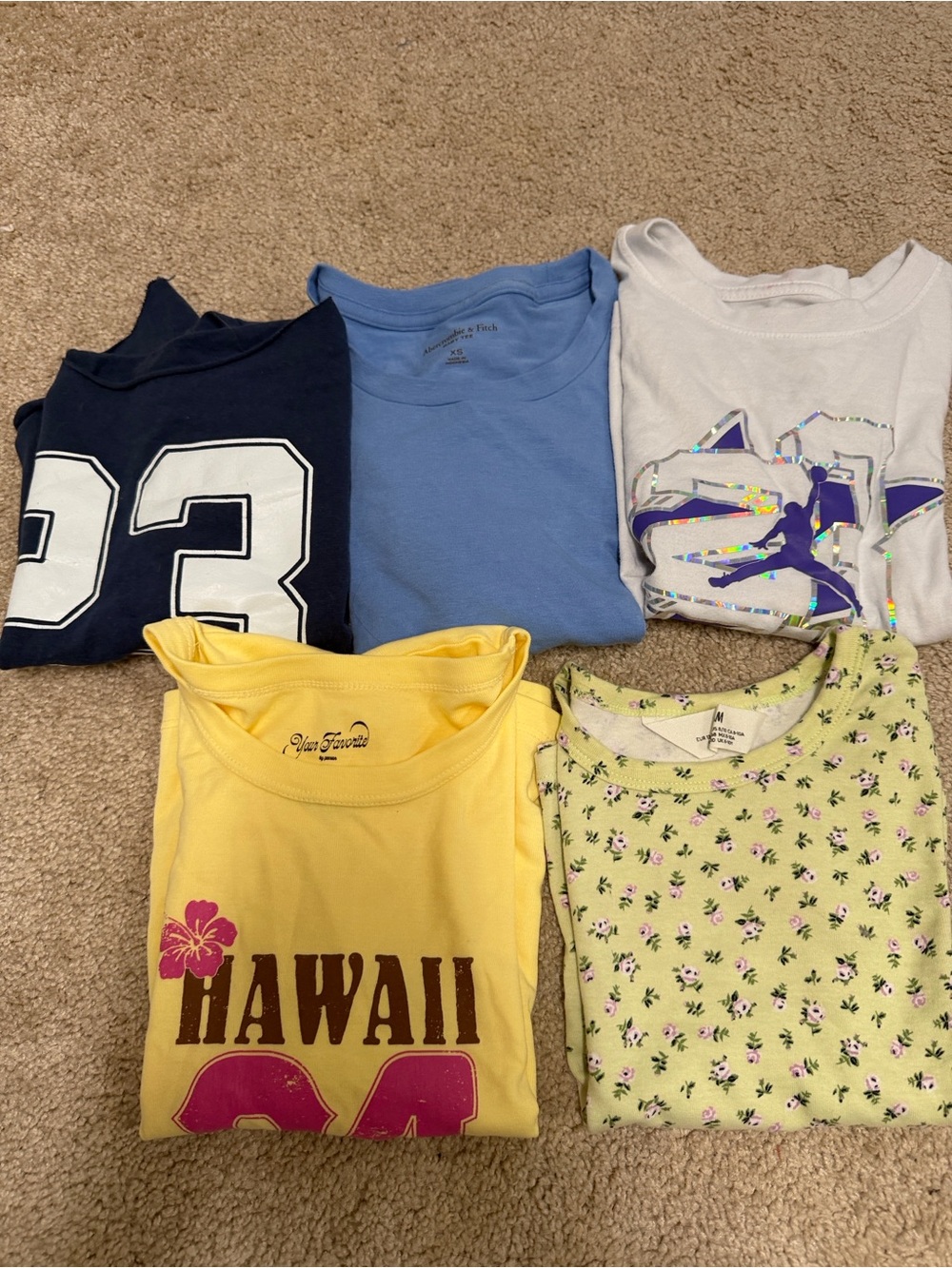 Abercrombie & Fitch Light Blue Short Sleeve Tee